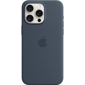 Obudowa dla telefonów komórkowych Apple Silicone Case s MagSafe pro iPhone 15 Pro Max - bouřkově modrý (MT1P3ZM/A)