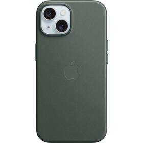 Obudowa dla telefonów komórkowych Apple FineWoven Case s MagSafe pro iPhone 15 - listově zelený (MT3J3ZM/A)
