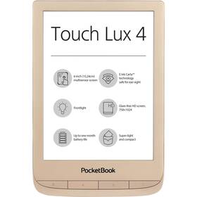 Czytnik ebooków Pocket Book 627 Touch Lux 4 Limitowana edycja z etui (PB627-G-GE-WW) Złota