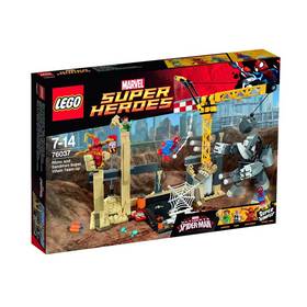 Zestawy LEGO® SUPER HEROES™ Super Heroes 76037 Wspólny atak superłotrów Rhino i Sandmana