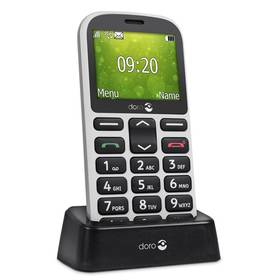 Mobilný telefón Doro 1360 Dual SIM biely