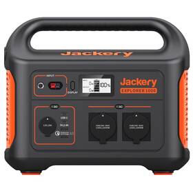 Jackery Explorer 1000 (1002 Wh) (JAC-E1000DE) čierna/oranžová