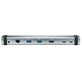 Canyon USB-C, HDMI, USB 3.0, RJ45, 3,5mm Jack (CNS-TDS06DG) sivá