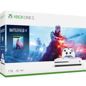 Konsola do gier Microsoft Xbox One S 1 TB + Battlefield V (234-00688)