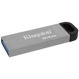 Kingston DataTraveler Kyson 64 GB (DTKN/64GB) strieborný