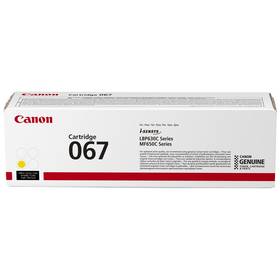 Toner Canon 067 Y, 1250 stran (5099C002) Żółty