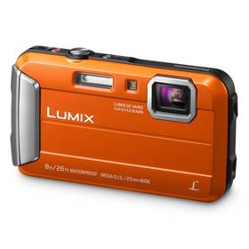 Digitálny fotoaparát Panasonic DMC-FT30EP-D oranžový
