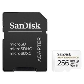 SanDisk MicroSDXC High Endurance Video 256 GB + adaptér (SDSQQNR-256G-GN6IA)