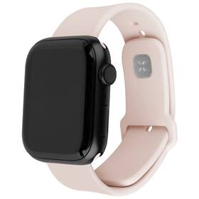 Pasek wymienny FIXED Silicone Sporty Strap na Apple Watch 42/44/45mm (FIXSST2-434-PI) Różowy 