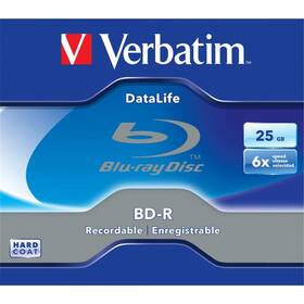 Verbatim BD-R DL 25GB 6x, 1 ks (43836)