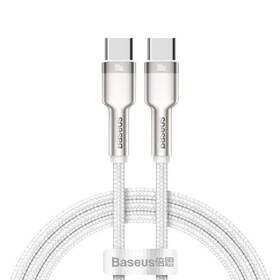 Baseus Cafule Series USB-C/USB-C 100W 1m (CATJK-C02) biely