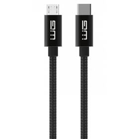 WG USB-C/Micro USB, 1m (9844) čierny