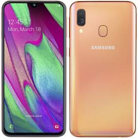Samsung Galaxy A40 Dual SIM SK (SM-A405FZODORX) oranžový