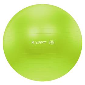 Piłka gimnastyczna LIFEFIT ANTI-BURST 85 cm Zielony