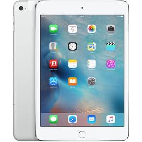 Tablet Apple iPad mini 4 Wi-Fi + Cellular 128 GB  - Silver (mk772fd/a)