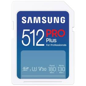 Samsung SDXC PRO+ 512GB UHS-I U3 (180R/130W) (MB-SD512S/EU)