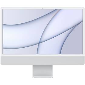 Apple iMac 24" M1 8x GPU, 8GB, 256GB, CZ - Silver (MGPC3CZ/A)