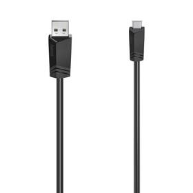 Hama USB/mini USB, 1,5m (200606) černý