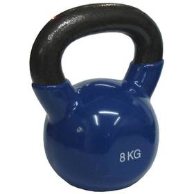 Kettlebell Brother 8 kg powłoka winylowa Niebieski