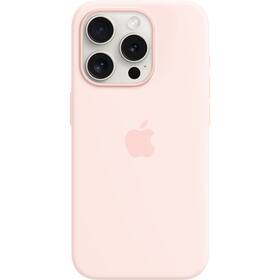 Apple Silicone Case s MagSafe pro iPhone 15 Pro - světle růžový (MT1F3ZM/A)