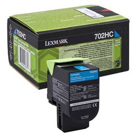 Toner Lexmark 70C2HC0, 3000 stran, pro CS510de, CS410dn, CS310dn, CS310n, CS410n (70C2HC0) błękitny