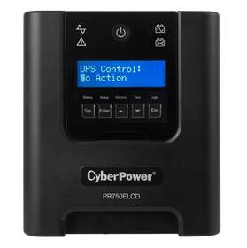 Cyber Power Systems Professional Tower LCD UPS 750VA/675W (PR750ELCD)