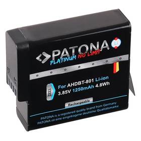 PATONA pro GoPro Hero 5/6/7/8 1250mAh Li-Ion Platinum (PT1332)