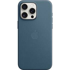 Apple FineWoven Case s MagSafe pro iPhone 15 Pro Max - tichomořsky modrý (MT4Y3ZM/A)