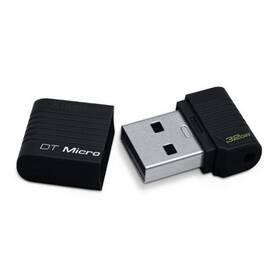 Pendrive, pamięć USB Kingston DataTraveler Micro 32GB (DTMCK/32GB) Czarny