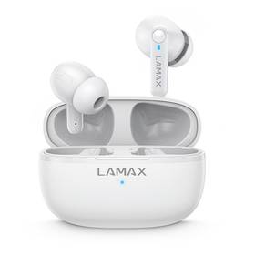Słuchawki LAMAX Clips1 Play (LXIHMCPS1PNWA) Biała