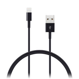Connect IT Wirez USB/Lightning, 2 m (CI-838) černý (vráceno - použito 8800760967)