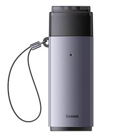 Baseus Lite Series USB-A/SD, microSD (WKQX060013) šedá