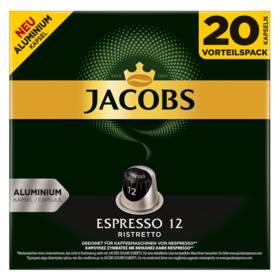 Kapsule pre espressa Jacobs Espresso intenzita 12, 20 ks