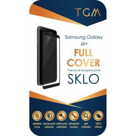 Szkło ochronne TGM Full Cover na Samsung Galaxy J6+ (TGMSMJ6PBK) Czarne