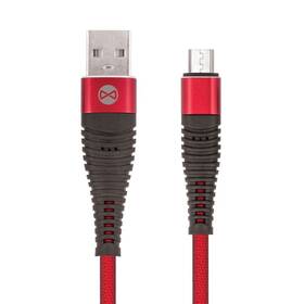 Forever USB/Micro USB, 1m červený
