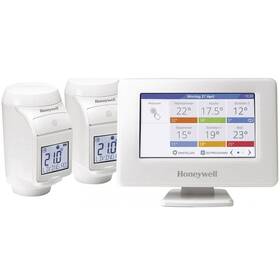 Honeywell Evohome Starter Set 2 CZ Evohome Touch WiFi + 2x termohlavice HR92 (THR99C3102)