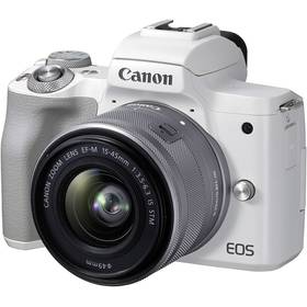 Canon EOS M50 Mark II + EF-M 15-45 (4729C005) biely