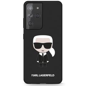 Obudowa dla telefonów komórkowych Karl Lagerfeld Iconic Full Body na Samsung Galaxy S21 Ultra 5G (KLHCS21LSLFKBK) Czarny