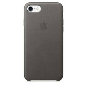 Kryt na mobil Apple Leather Case pro iPhone 8/7 - bouřkově šedý (MMY12ZM/A)