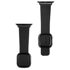 COTECi Nobleman na Apple Watch 38/40/41 mm, kožený, magnetický (WH5200-KK) černý (lehce opotřebené 8801873657)