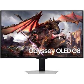 Monitor Samsung Odyssey G8 (LS32DG802SUXDU) Srebrny