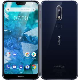 Telefon komórkowy Nokia 7.1 Single SIM (11CTLL01A05) Niebieski