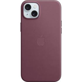 Obudowa dla telefonów komórkowych Apple FineWoven Case s MagSafe pro iPhone 15 Plus - morušově rudý (MT4A3ZM/A)