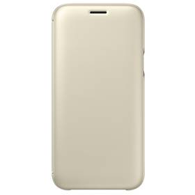 Pokrowiec na telefon Samsung Wallet Cover do Galaxy J5 2017 (EF-WJ530CFEGWW) Złote