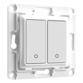 Przełącznik zasilania Shelly WS2, 2tlačítkový, bez rámečku (SHELLY-WS2-W) Biała