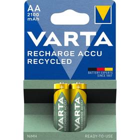Batéria nabíjacia Varta Recycled HR06, AA, 2100mAh, Ni-MH, blister 2ks (56816101402)