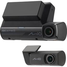 Mio MiVue 955W Dual 4K GPS (s 2.5K zadnou kamerou) čierna