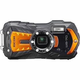 Digitálny fotoaparát Ricoh WG70 oranžový