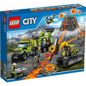 Zestawy LEGO® CITY® City  60124 Baza badaczy wulkanów