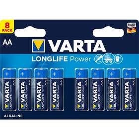 Varta Longlife Power AA, LR06, blister 8ks (4906121418)